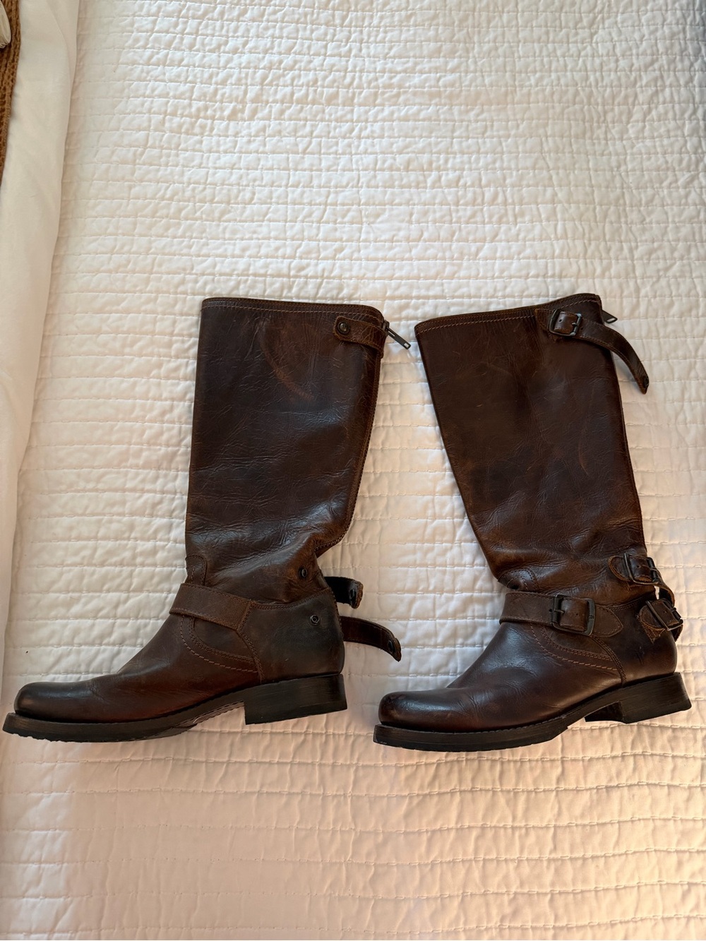 Frye Women's Moto Leather Boots